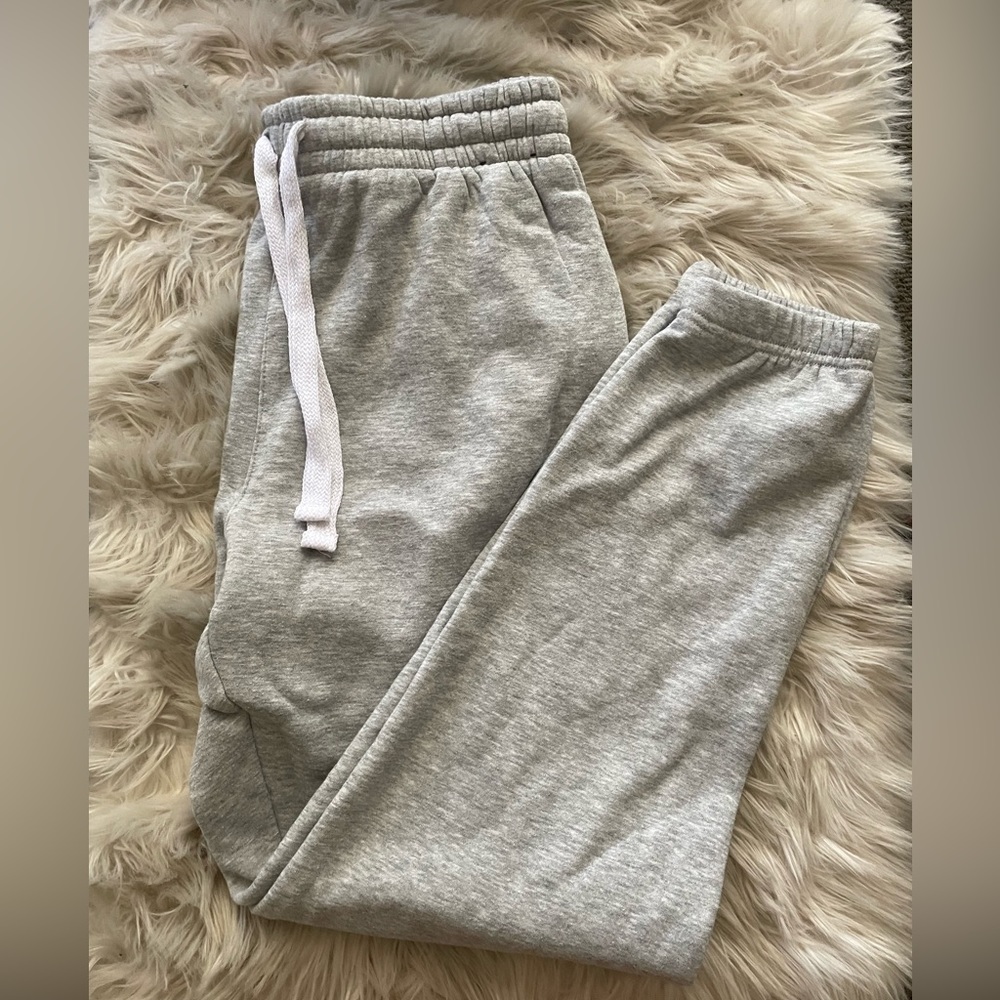 Grey joggers
